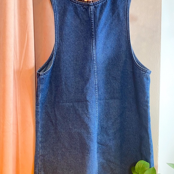 Forever 21 Jean Mini Dress With Pockets (Medium) - Picture 3 of 4